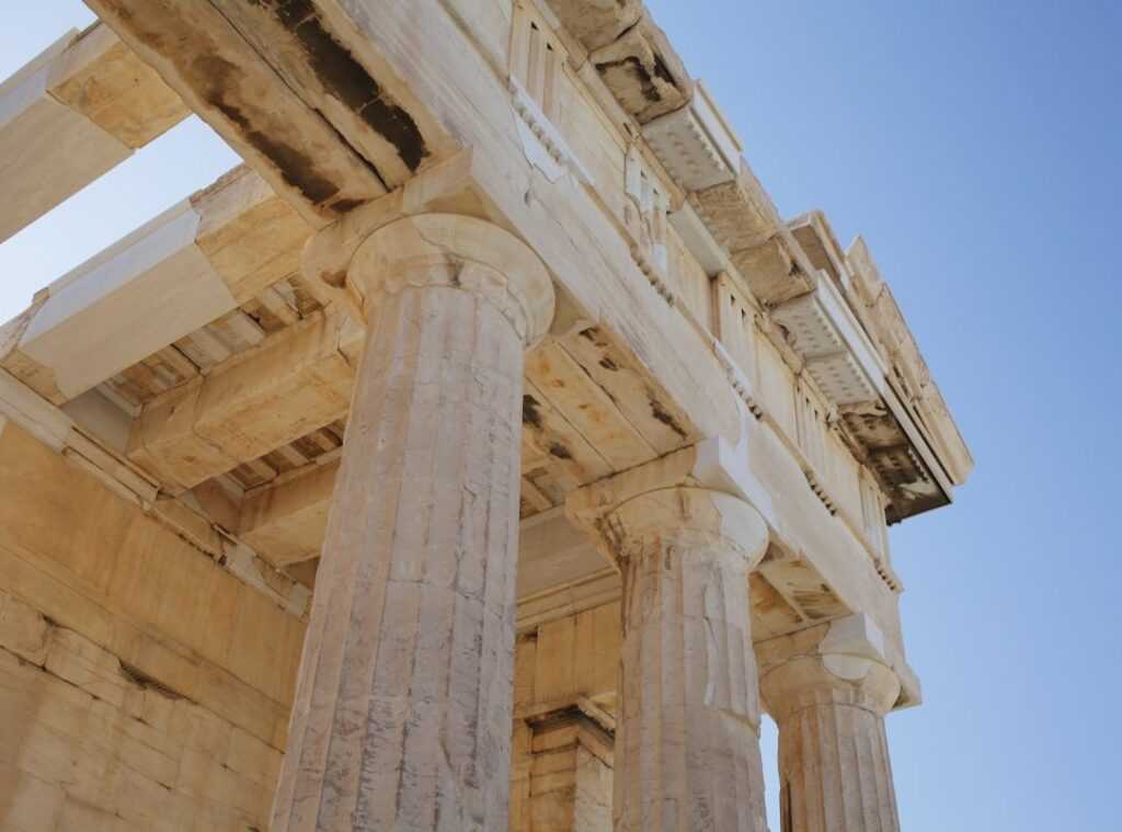 Greece ancient ruins